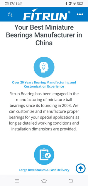 Fitrun Bearing New Website