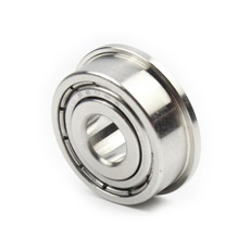 SF681XZZ Stainless Steel 1.5x4x2 mm Shielded Flange Bearing