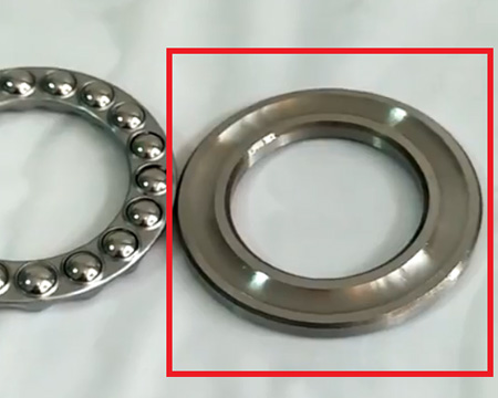 shaft washer installation of thrust ball bearing